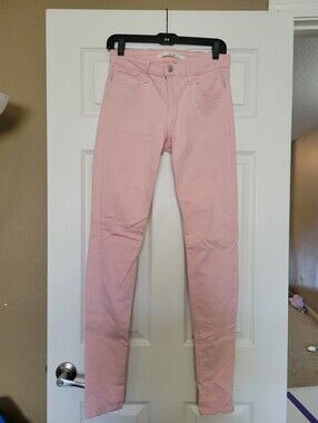 Joe's Jeans Light Pink Skinny Jeans